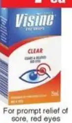 Chemist Warehouse Visine Clear Eye Drops offer