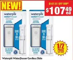 Chemist Warehouse Waterpik Waterflosser Cordless Slide offer