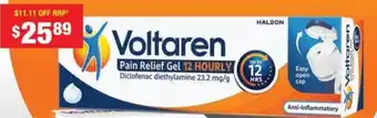 Chemist Warehouse Voltaren Pain Relief Gel offer