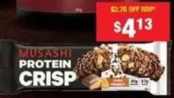 Chemist Warehouse Musashi protein crisp offer