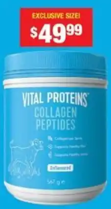 Chemist Warehouse Vital proteins collagen peptides offer