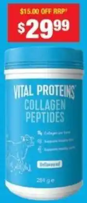 Chemist Warehouse Vital proteins collagen peptides offer
