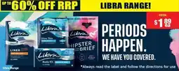 Chemist Warehouse Libra range offer