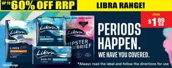Chemist Warehouse Libra range offer