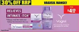 Chemist Warehouse Vagisil range offer