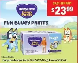 Chemist Warehouse BabyLove Nappy Pants Size 5 offer