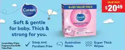 Chemist Warehouse Curash Baby Wipes Fragrance Free offer