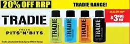 Chemist Warehouse Tradie Deodorant Body Spray offer