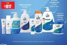 Chemist Warehouse Ego QV Range offer