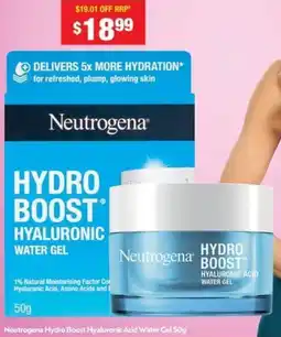 Chemist Warehouse Neutrogena Hydro Boost Hyaluronic Acid Water Gel offer