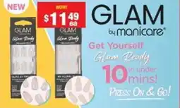 Chemist Warehouse Glam by manicare get yourself glam ready offer