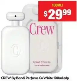Chemist Warehouse Crew by bondi perfume co white offer