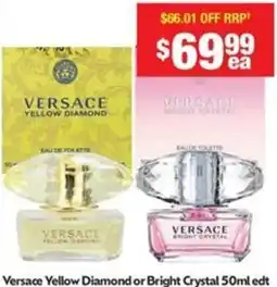 Chemist Warehouse Versace Yellow Diamond or Bright Crystal offer