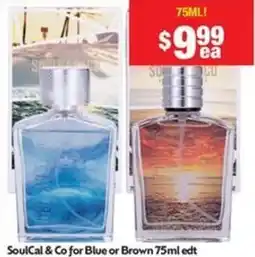 Chemist Warehouse SoulCal & Co for Blue or Brown offer