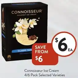 Foodworks Connoisseur Ice Cream offer