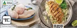 Foodworks Australian Fresh Chicken Breast Fillets (skin off) offer