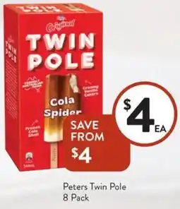 Foodworks Peters Twin Pole offer