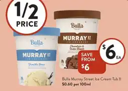 Foodworks Bulla Murray Street Ice Cream Tub offer