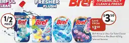 Foodworks Bref Active or Ultra Gel Toilet Cleaner or Rim Block offer