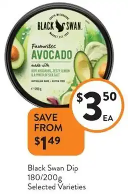Foodworks Black Swan Dip offer