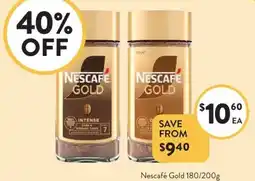 Foodworks Nescafe Gold offer