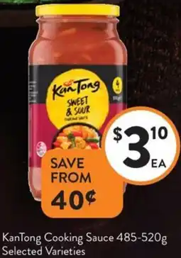 Foodworks KanTong Cooking Sauce offer
