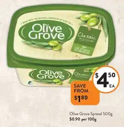Foodworks Olive Grove Spread offer