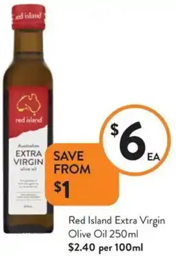 Foodworks Red Island Extra Virgin Olive Oil offer