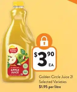 Foodworks Golden Circle Juice offer