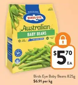 Foodworks Birds Eye Baby Beans offer
