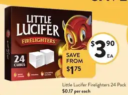 Little Lucifer Firelighters
