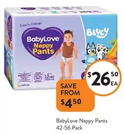 Foodworks BabyLove Nappy Pants offer