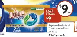 Foodworks Dynamo Professional 7 in 1 Laundry Discs offer