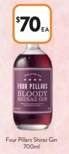 Four Pillars Shiraz Gin