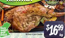Foodworks WA Bone-In Lamb Shoulder offer