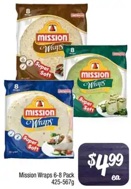 Foodworks Mission Wraps offer