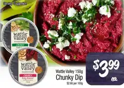 Foodworks Wattle Valley Chunky Dip offer