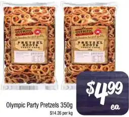 Foodworks Olympic Party Pretzels offer
