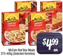 Foodworks McCain Red Box Meals offer