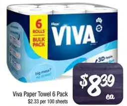 Foodworks Viva Paper Towel offer