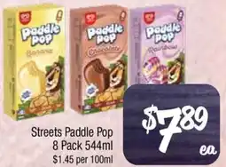 Foodworks Streets Paddle Pop offer
