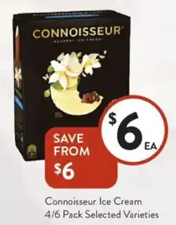 Foodworks Connoisseur Ice Cream offer