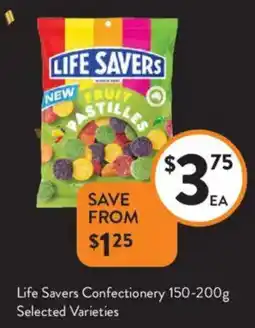 Foodworks Life Savers Confectionery offer