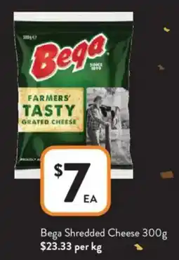 Foodworks Bega Shredded Cheese offer