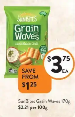 Foodworks SunBites Grain Waves offer