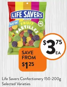 Foodworks Life Savers Confectionery offer