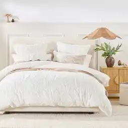 Pillow Talk Nylah Quilted Quilt Cover Set by Habitat offer