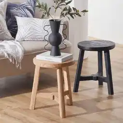 Pillow Talk Elec Elm Stool by M.U.S.E offer