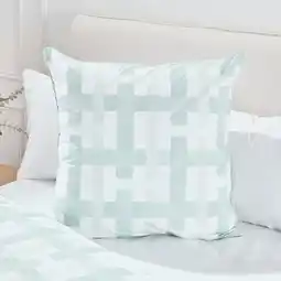 Pillow Talk Hayes Check European Pillowcase by Essentials offer