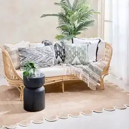 Pillow Talk Aria Scalloped Jute Rug by Habitat offer
